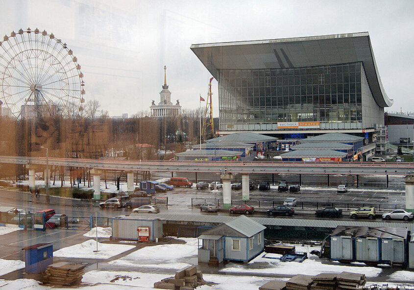 Pavilion no. 70 “Moscow”, 2012. Photo: Yevgeny Chesnokov.