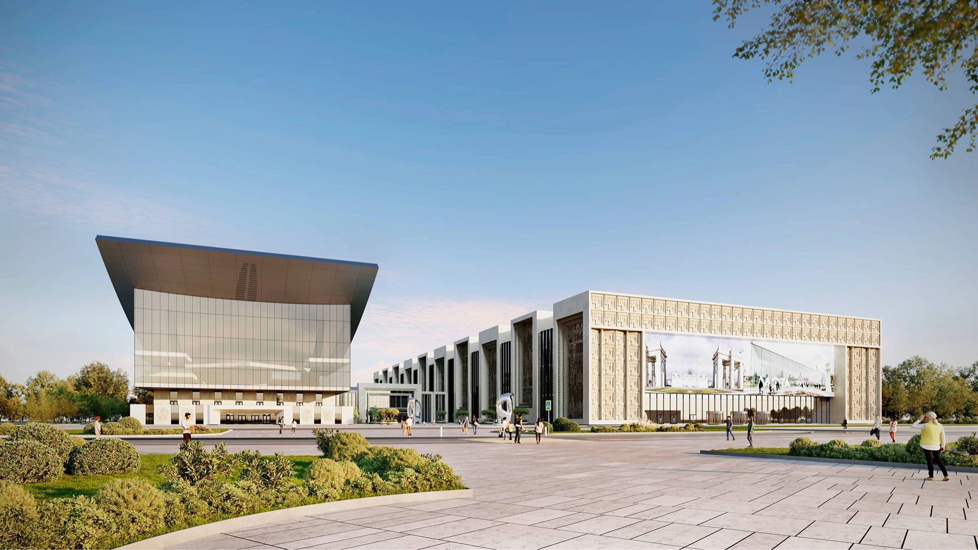 Redevelopment project for pavilion no. 70 “Moscow”. Illustration: expo-vdnh.ru.