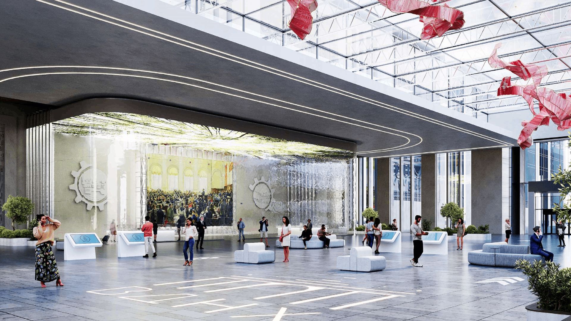 Redevelopment project for pavilion no. 70 “Moscow”. Illustration: expo-vdnh.ru.