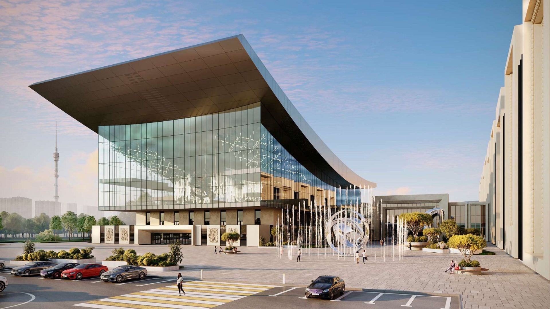 Redevelopment project for pavilion no. 70 “Moscow”. Illustration: expo-vdnh.ru.